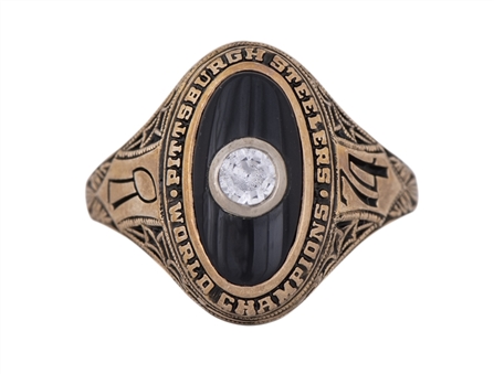 1974 Pittsburgh Steelers Superbowl Champions Ladies Ring - Jostens 10k (Jostens LOA)